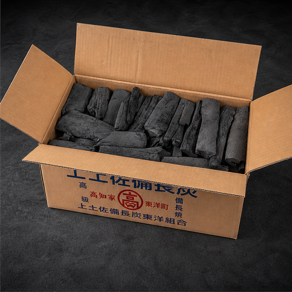 土佐備長炭 12kg 箱