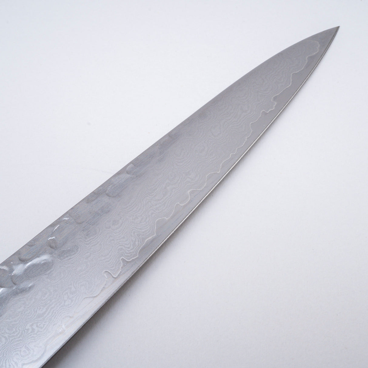 青木刃物製作所 V金10号 33層槌目ダマスカス 筋引 240mm 和柄