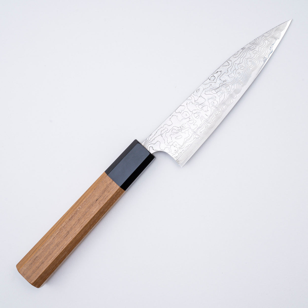 佐治打刃物 スーパーゴールド2 ダイヤモンドダマスカス ペティナイフ 130mm