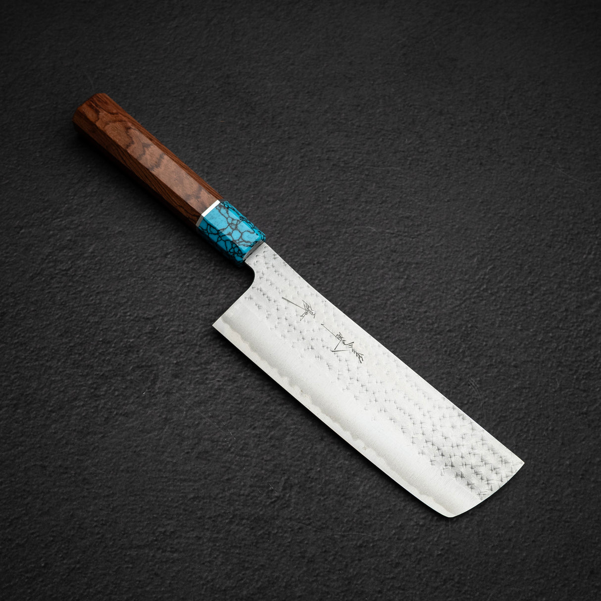 黒﨑打刃物 国産栄 AS 菜切 170mm ターコイズ口金
