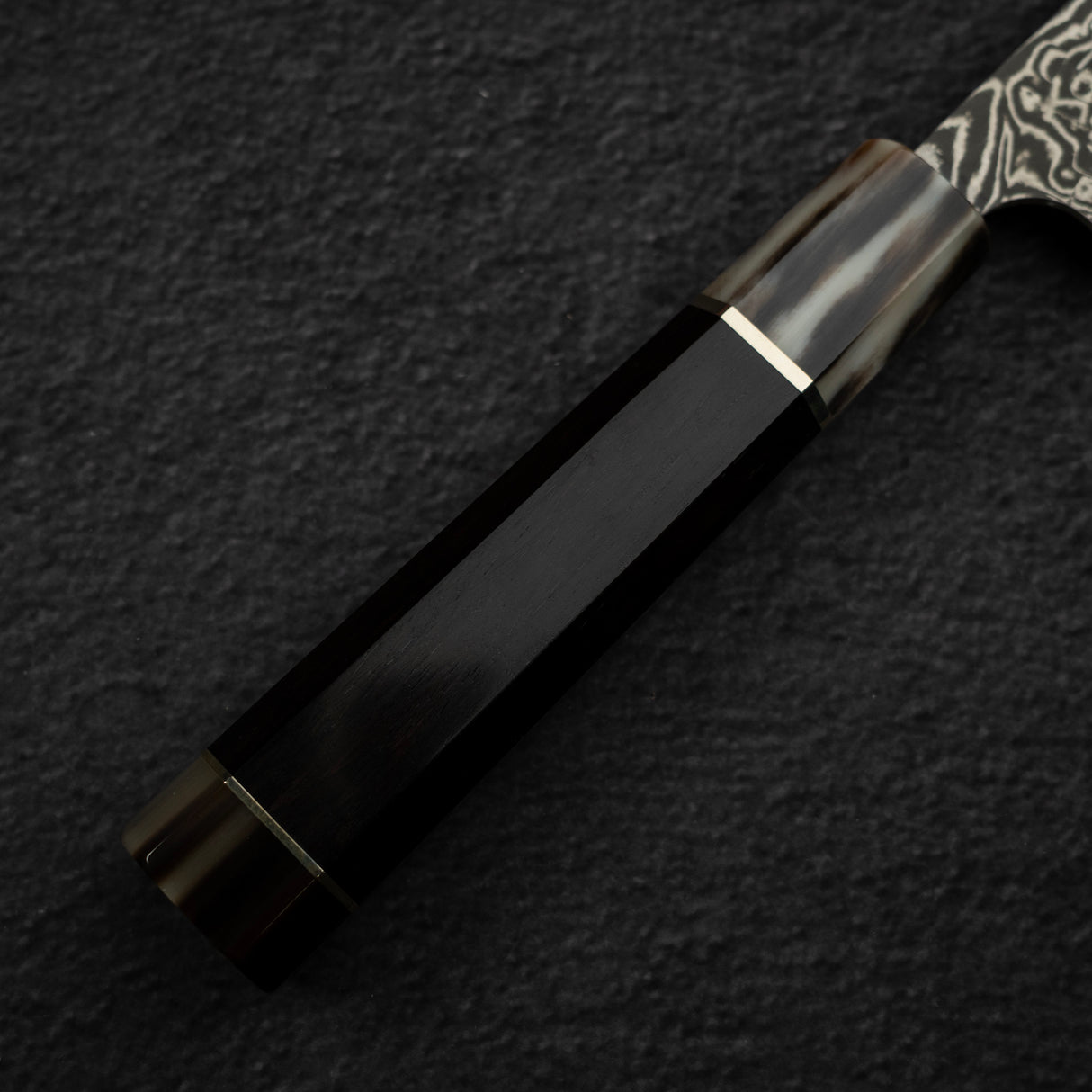佐治打刃物 SG2 ブラックダマスカス ペティナイフ 135mm