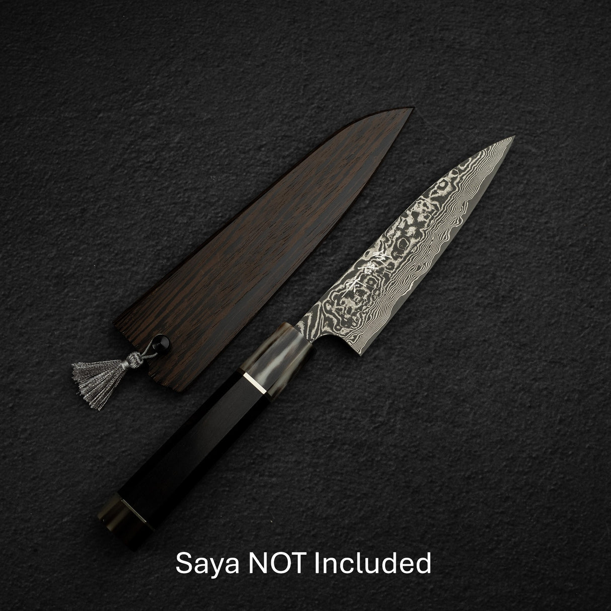 佐治打刃物 SG2 ブラックダマスカス ペティナイフ 135mm