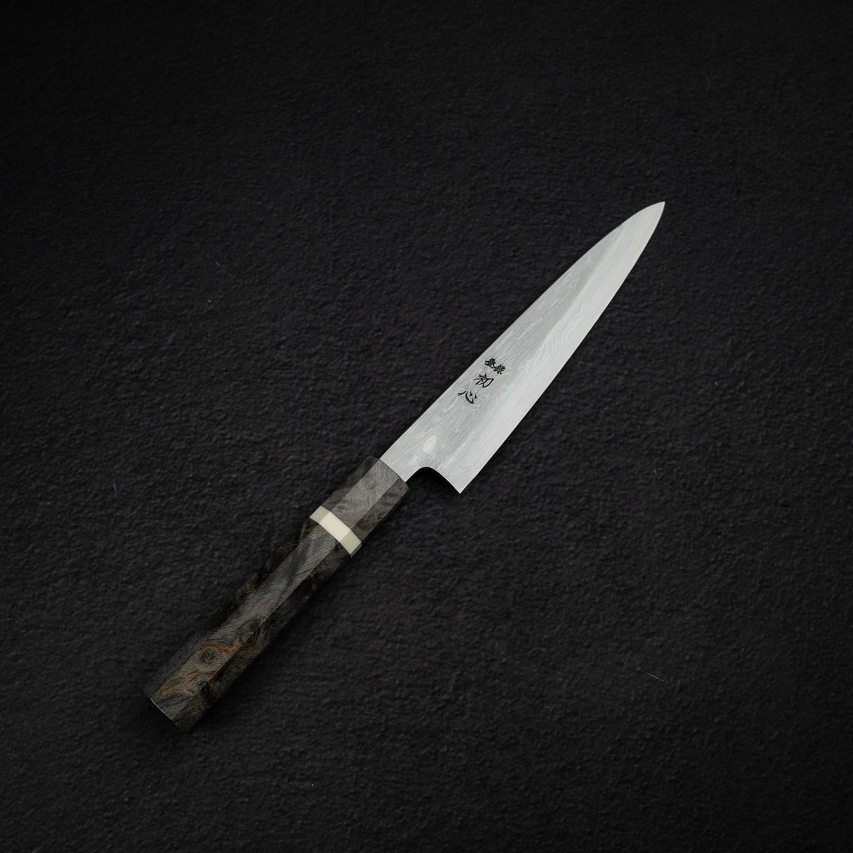 中川打刃物 青一鋼 ダマスカス ペティナイフ 150mm