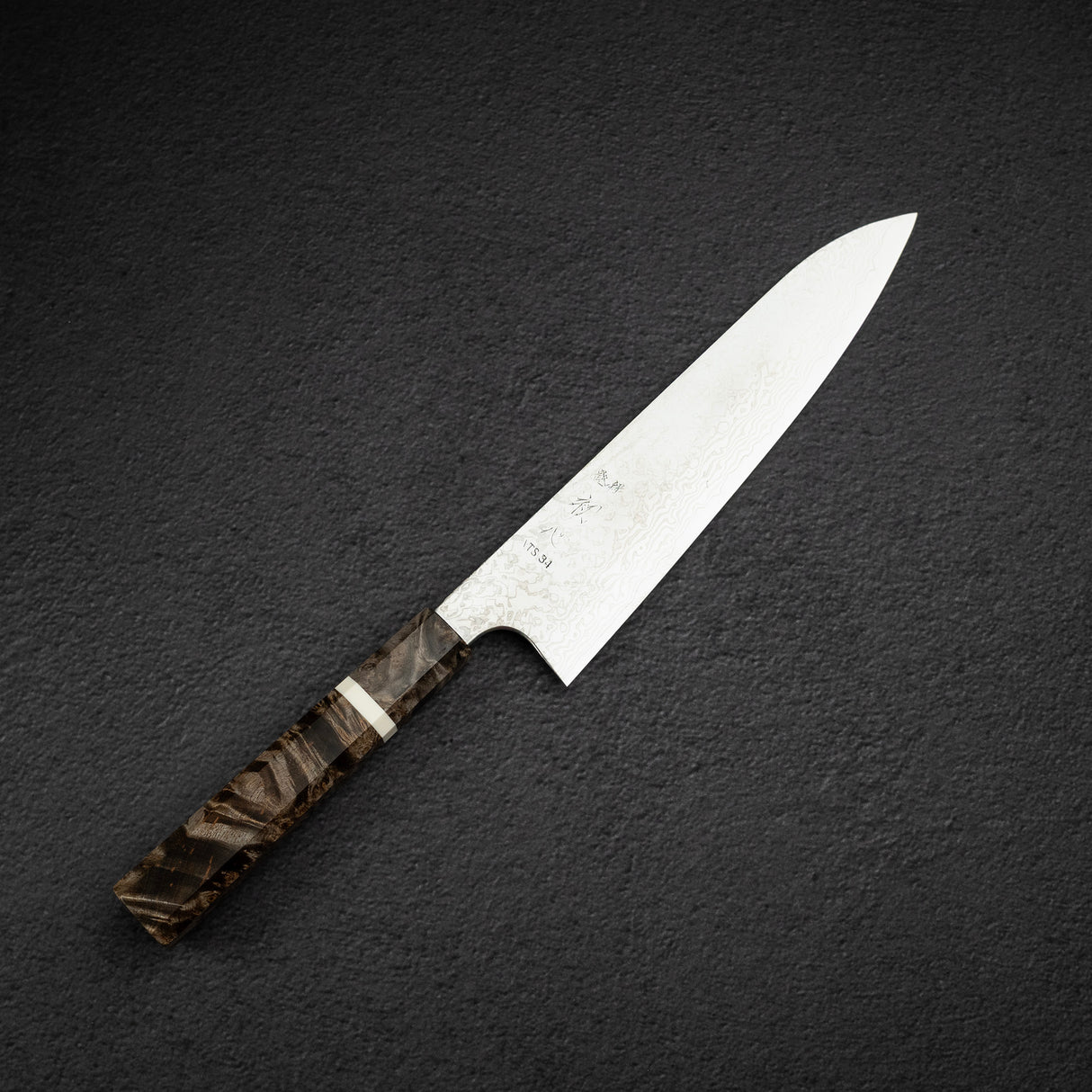 初心 銀河 ATS34 ダマスカス 牛刀 210mm