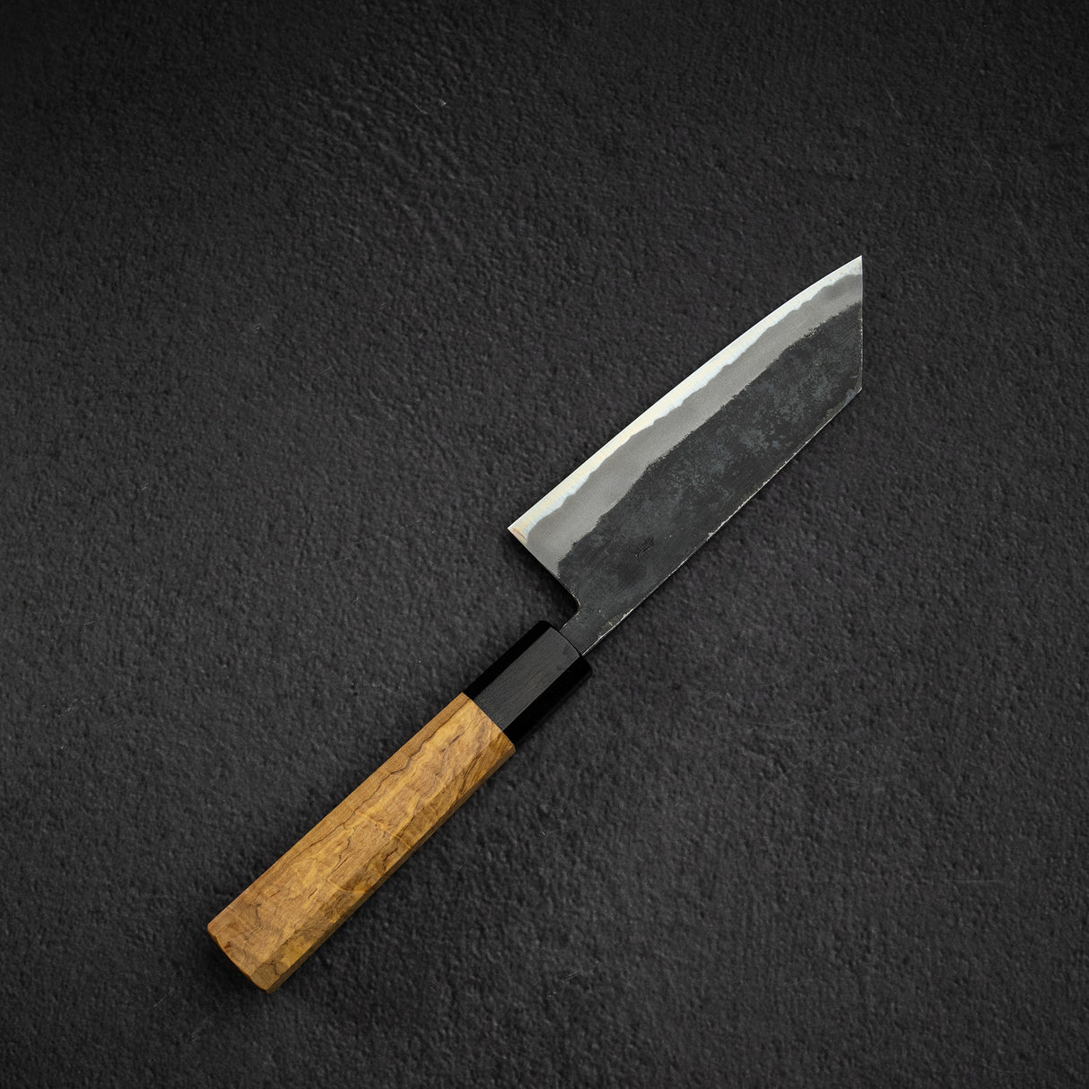 光輝 青二鋼 黒打ち 文化 150mm