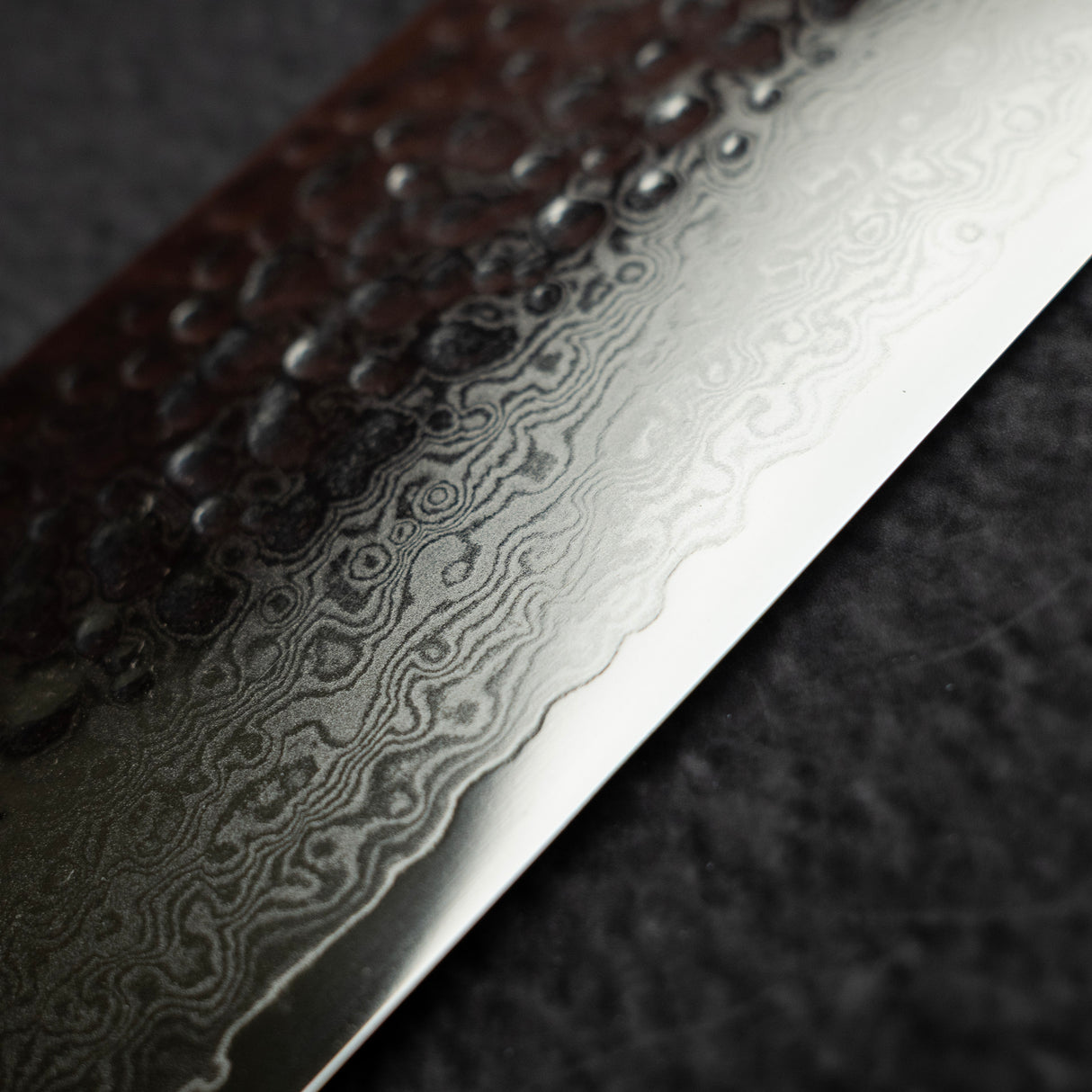 K&S VG10 槌目ダマスカス 菜切 180mm