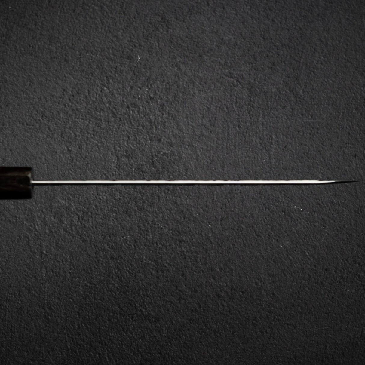 間中刃物鍛錬所 x Xinguo ATS34 ペティナイフ 槌目鏡面霞仕上げ 180mm 鞘付き