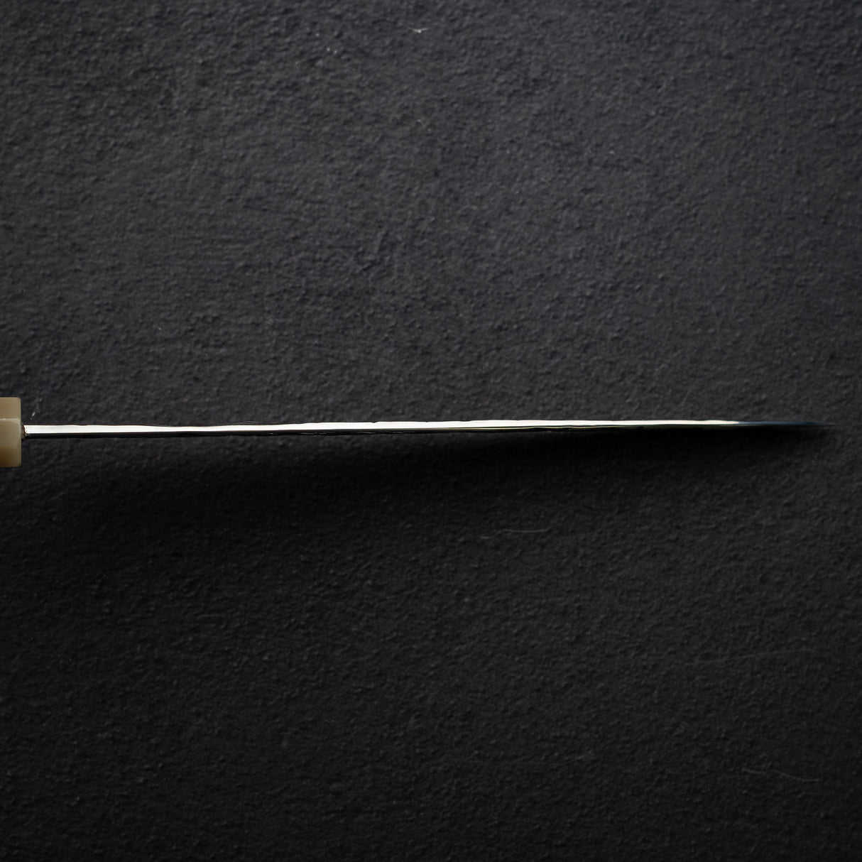 間中刃物鍛錬所 x Xinguo ATS34 筋引 槌目鏡面霞仕上げ 240mm 鞘付き