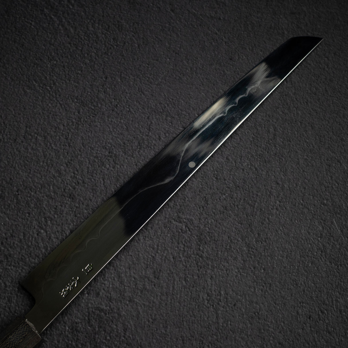 池田鍛錬所 白一鋼 水本焼 富士山刃文 先丸蛸引き 330mm