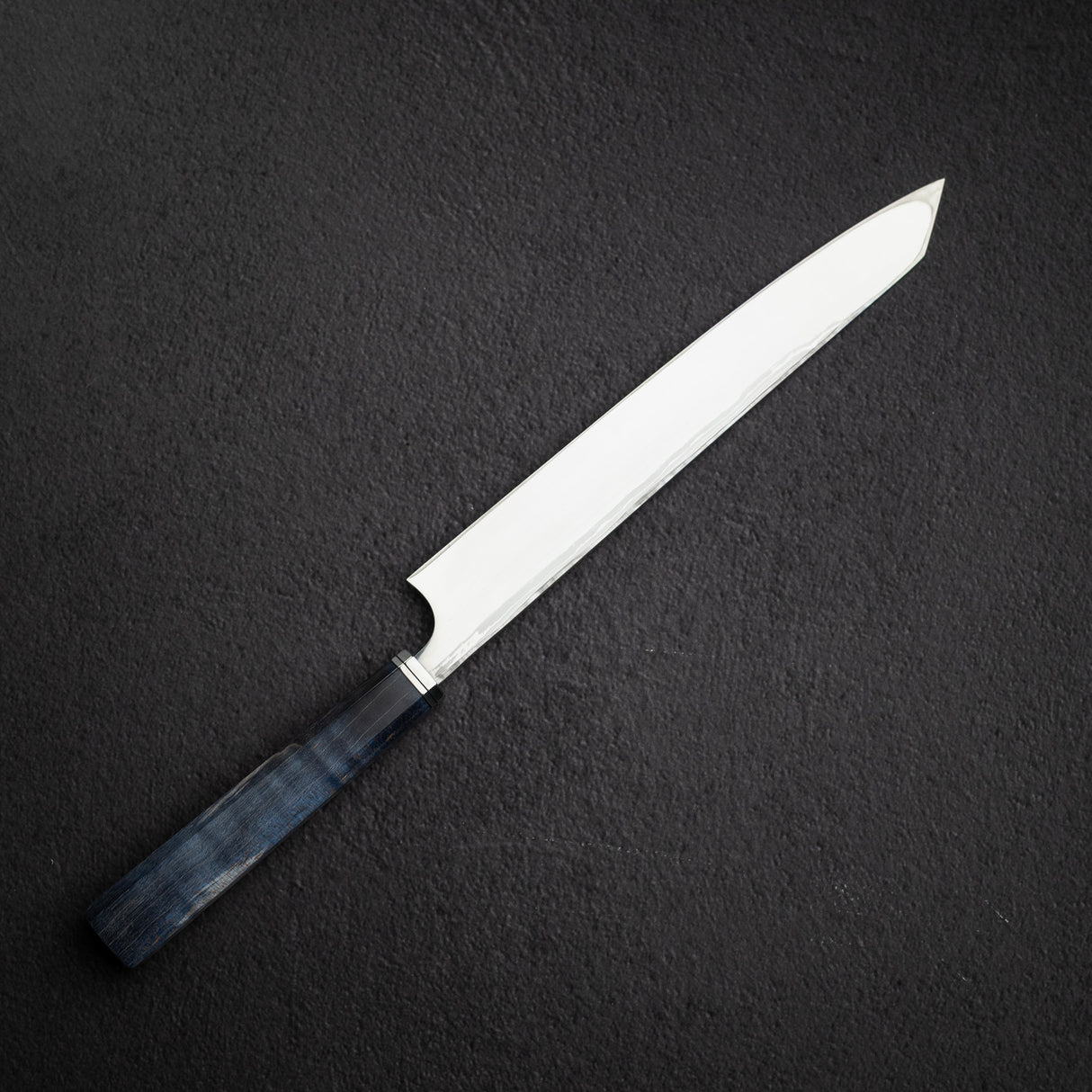 初心 x 弥氏 良寛 青二鋼 ダマスカス 切付柳刃 270mm