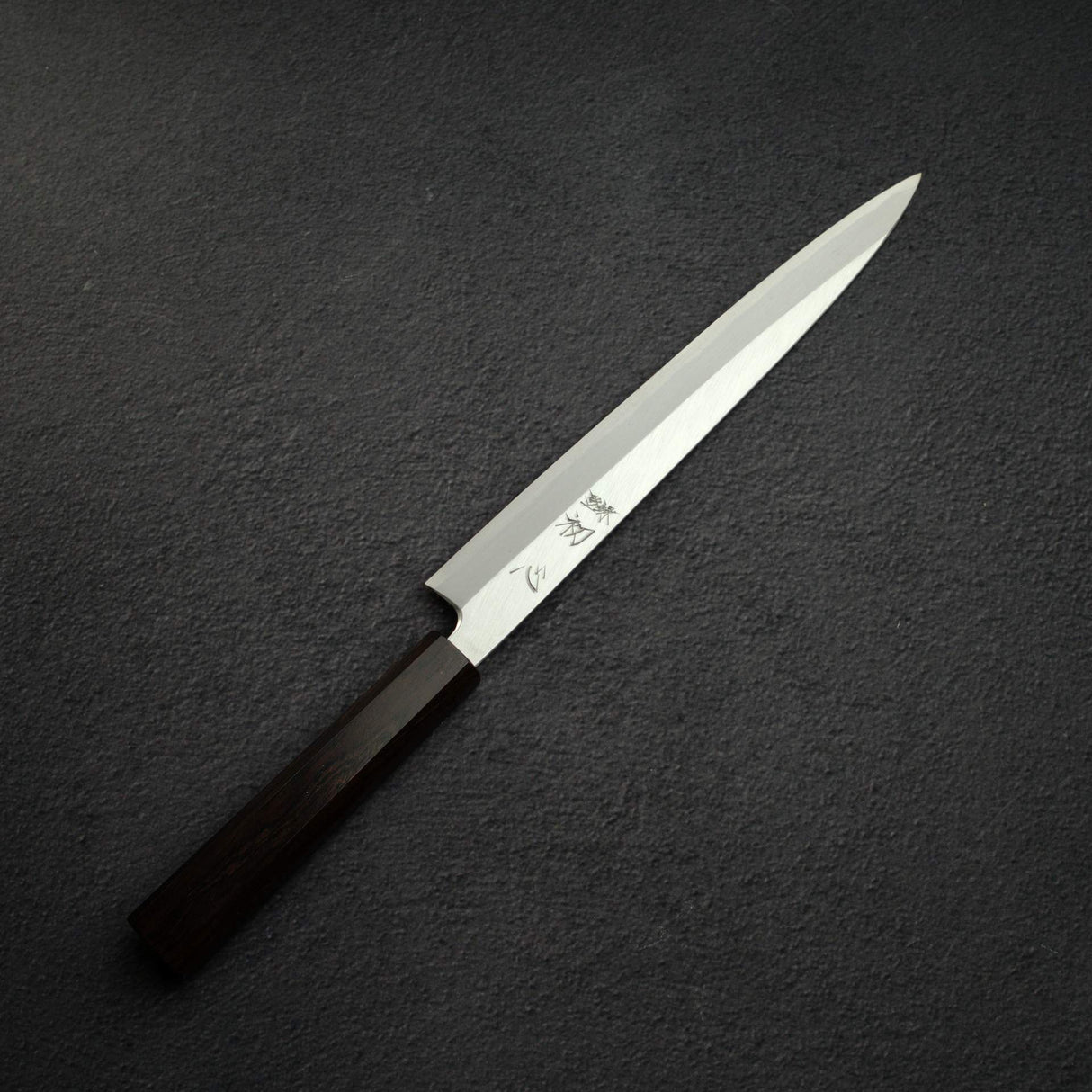 初心 x 明神利器制作所 白鷺 白二鋼 柳刃 左利き用 240mm