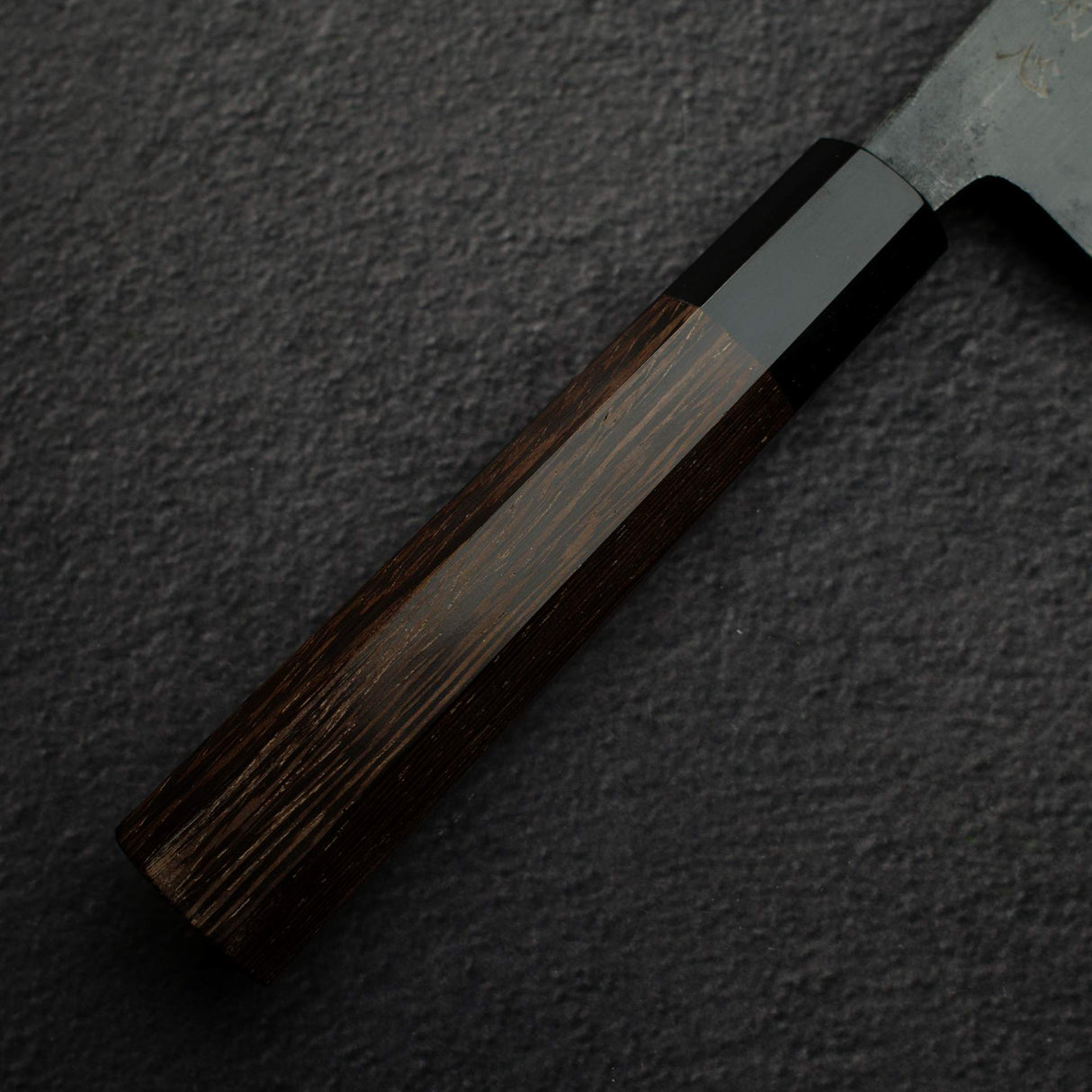 初心 黒風 青二鋼 黒打ち 切付出刃 150mm 両刃