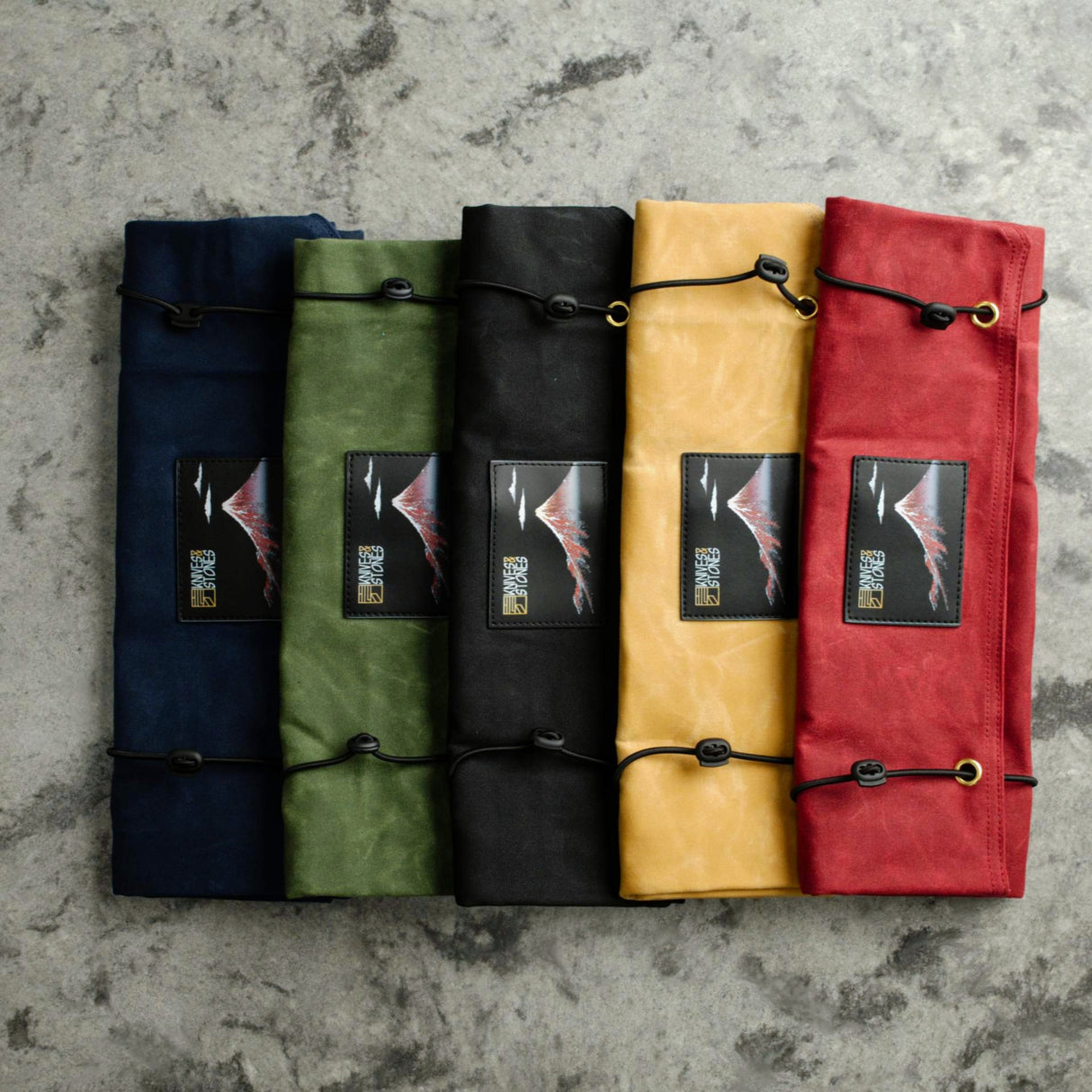 K&S キャンバス包丁ロール 5本用