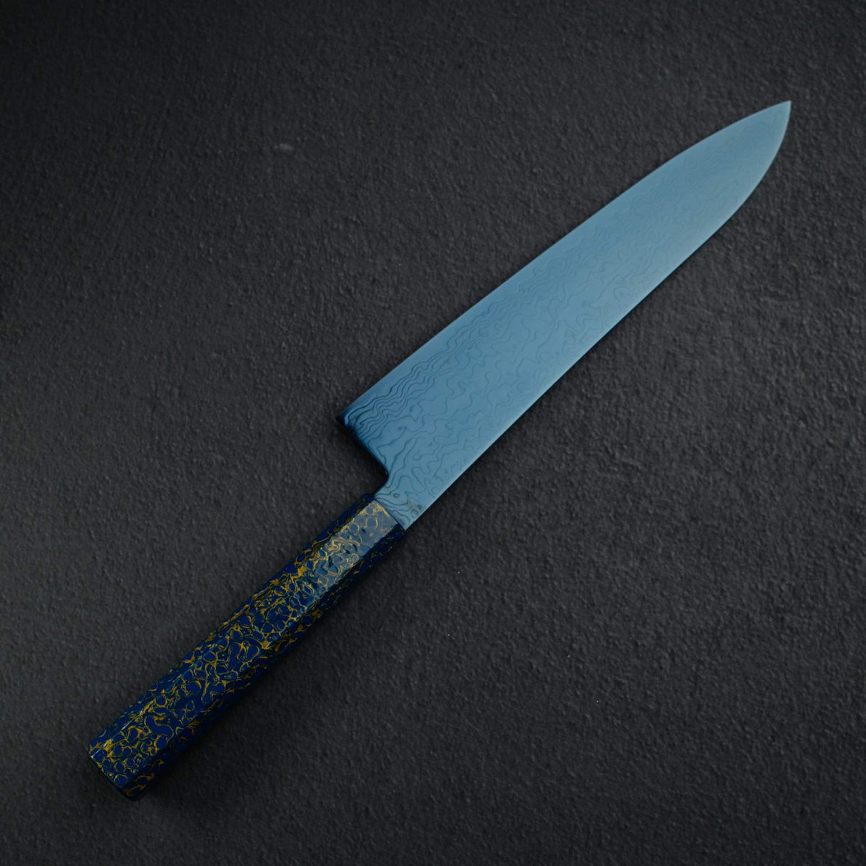 初心 流氷 SG2 ダマスカス 牛刀 210mm 漆ハンドル