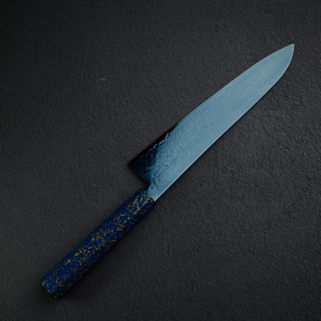 初心 流氷 SG2 ダマスカス 牛刀 240mm 漆ハンドル