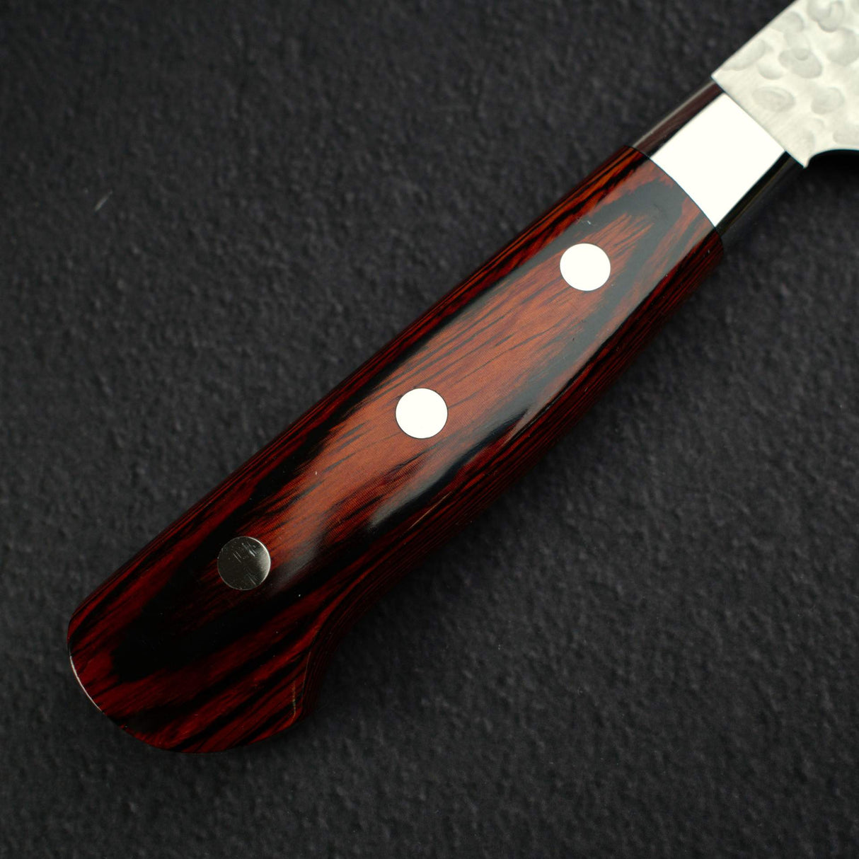 青木刃物製作所 VG10 33層槌目ダマスカス 三徳 180mm