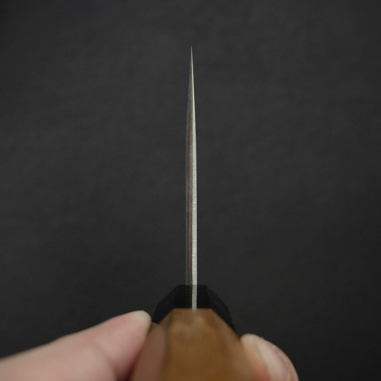 田中一之刃物製作所 銀三鋼 梨地 中華包丁 195mm
