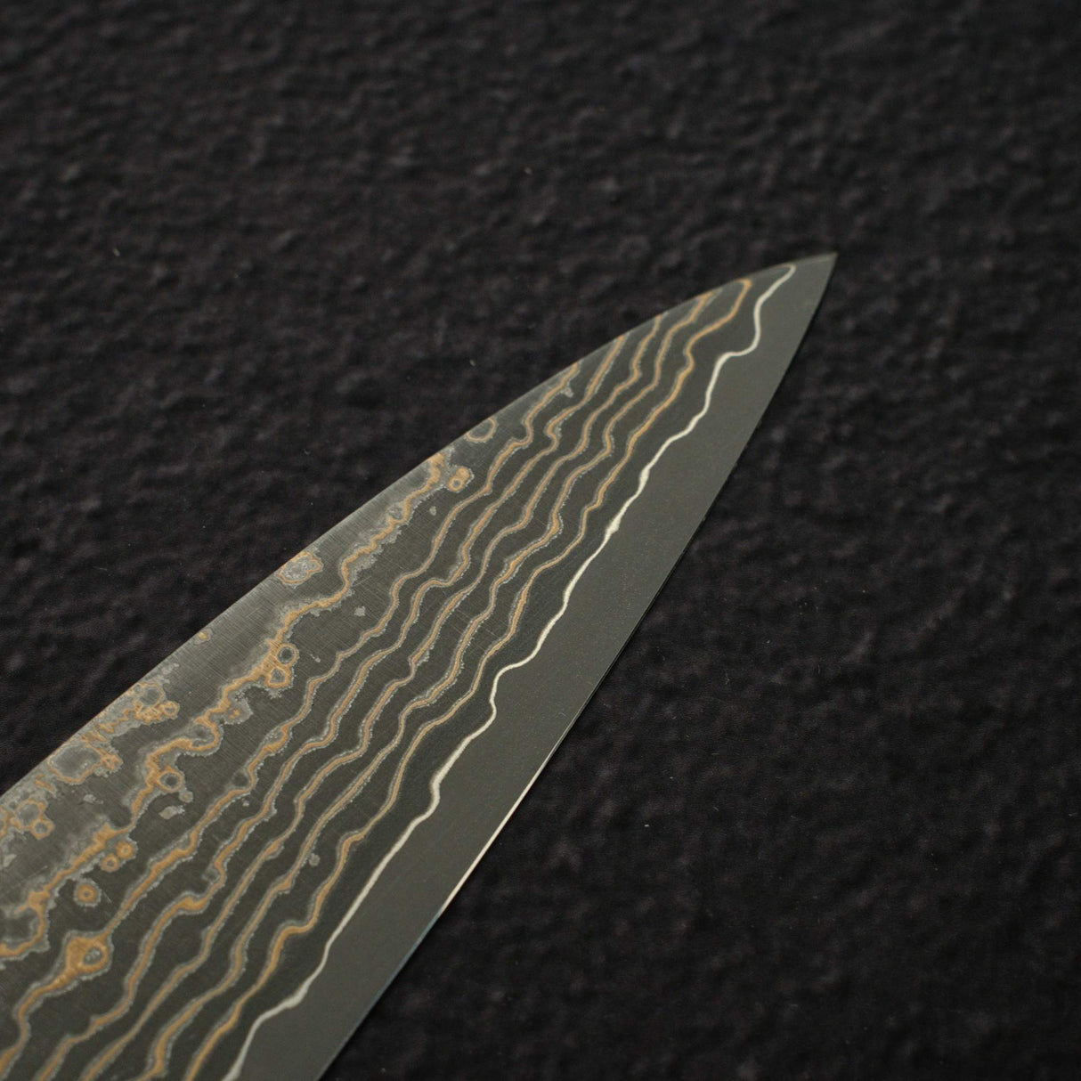 佐治打刃物 V金10号 ゴールドダマスカス 筋引 270mm