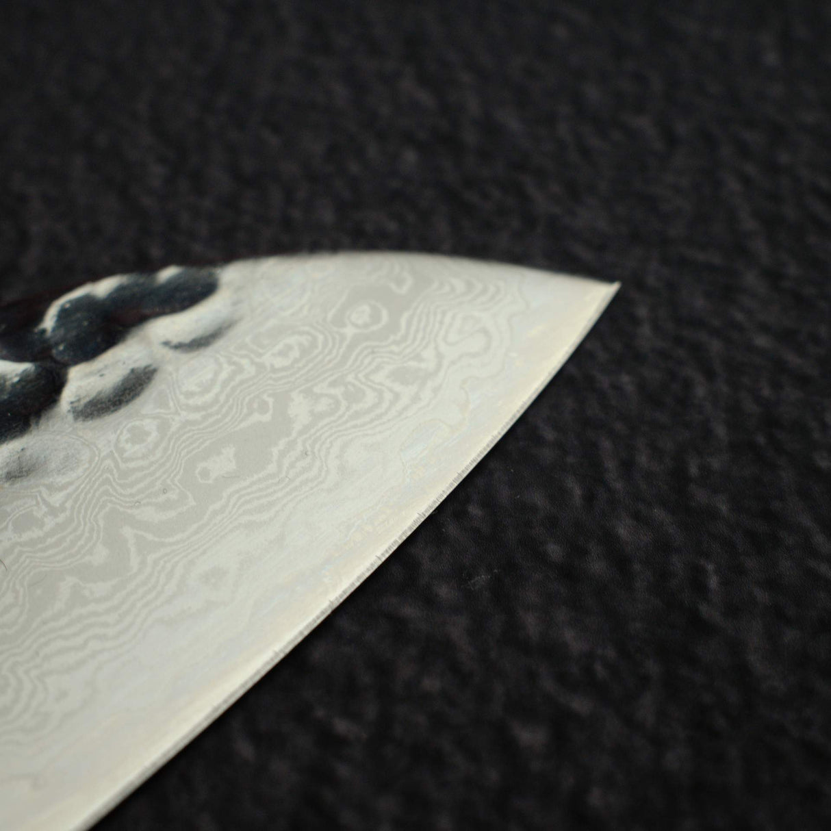 青木刃物製作所 VG10 33層ダマスカス 三徳 170mm チークハンドル
