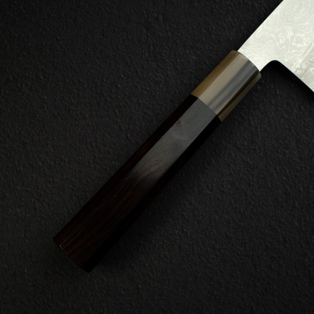 田中一之刃物製作所 白一鋼 ダマスカス 牛刀 240mm