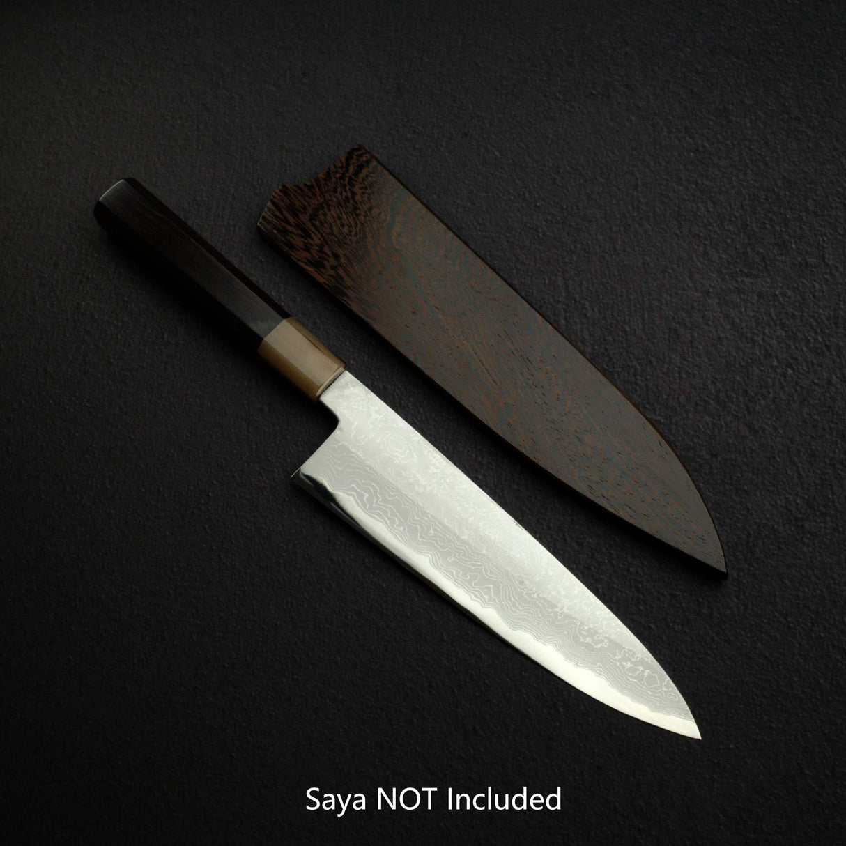 田中一之刃物製作所 白一鋼 ダマスカス 牛刀 210mm