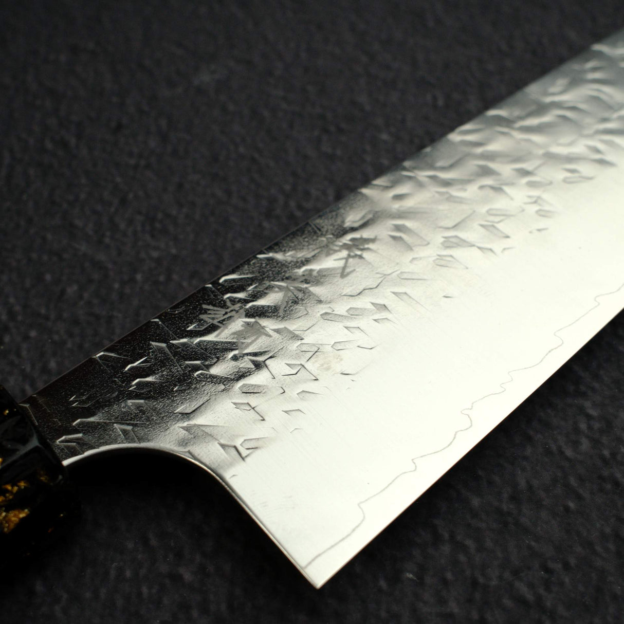 Yoshimi Kato Hyo SG2 K-tip Gyuto 210mm, Carbon Fibre Handle