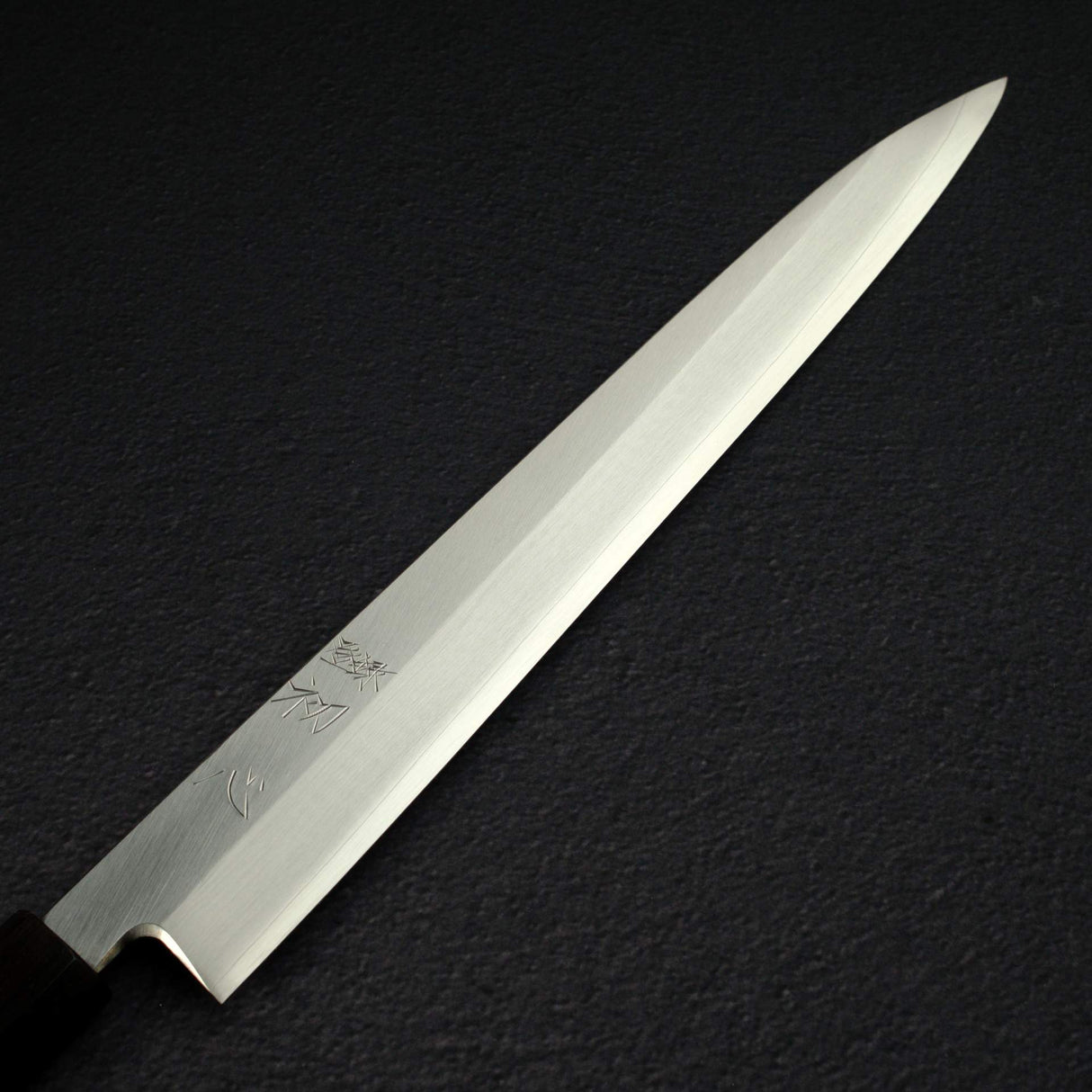 初心 x 明神利器制作所 白鷺 銀三鋼 柳刃 300mm