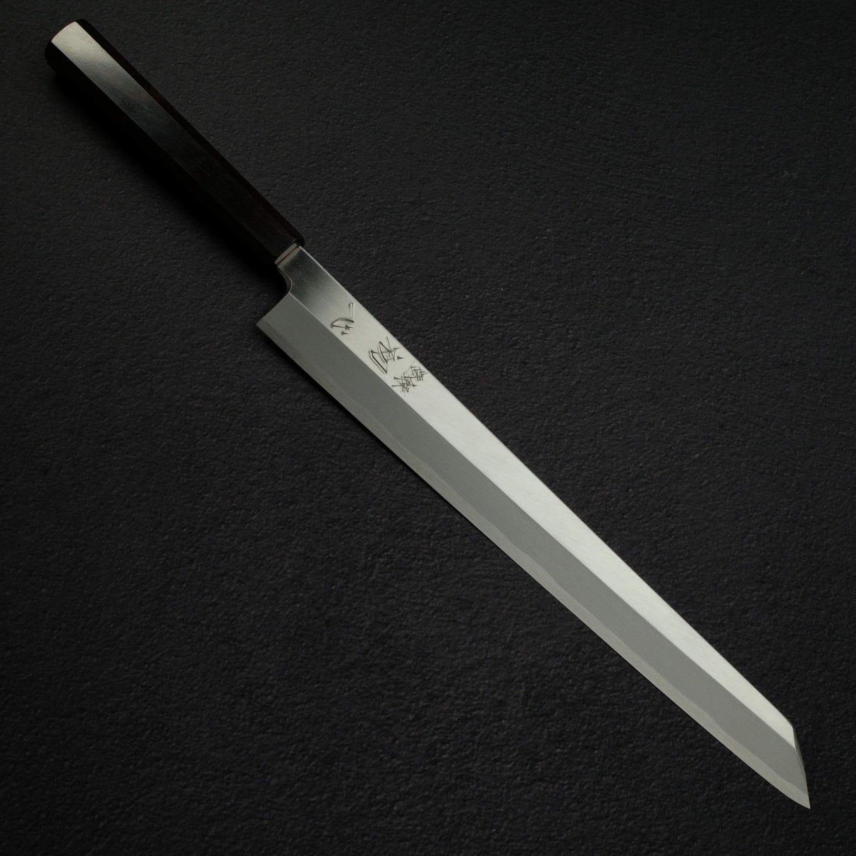 初心 x 明神利器制作所 白鷺 白二鋼 切付柳刃 330mm