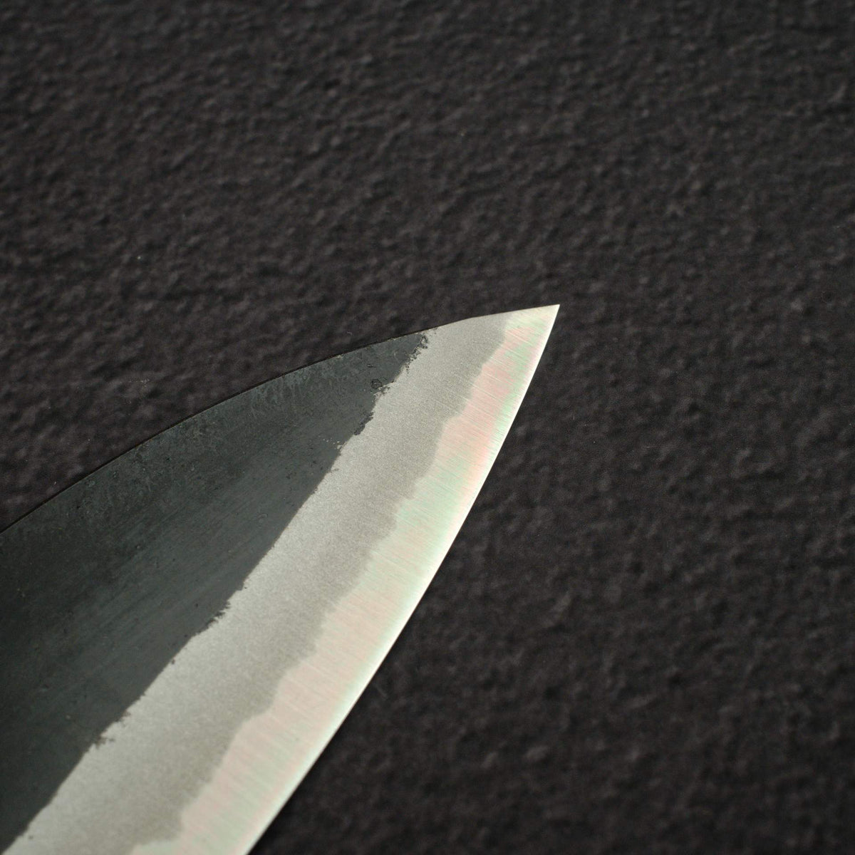 Kouki Blue2 Kurouchi Santoku 180mm - Pau Rosa Handle
