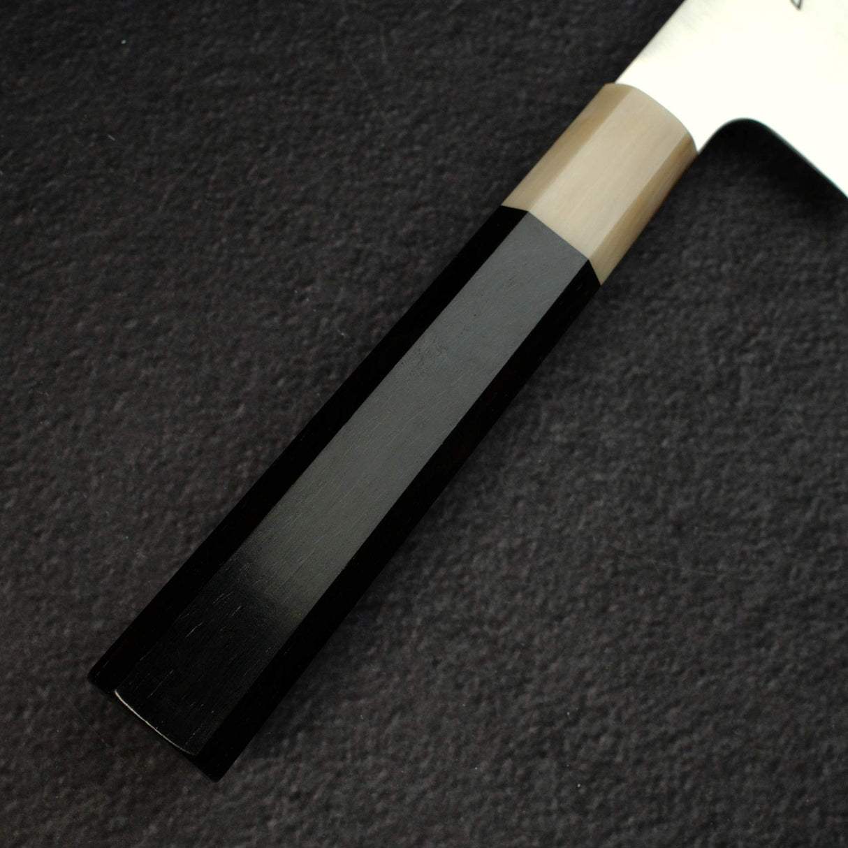 Sukenari SG2 Hairline K-tip Gyuto 240mm, Ebony Handle with Blonde/Marble Ferrule