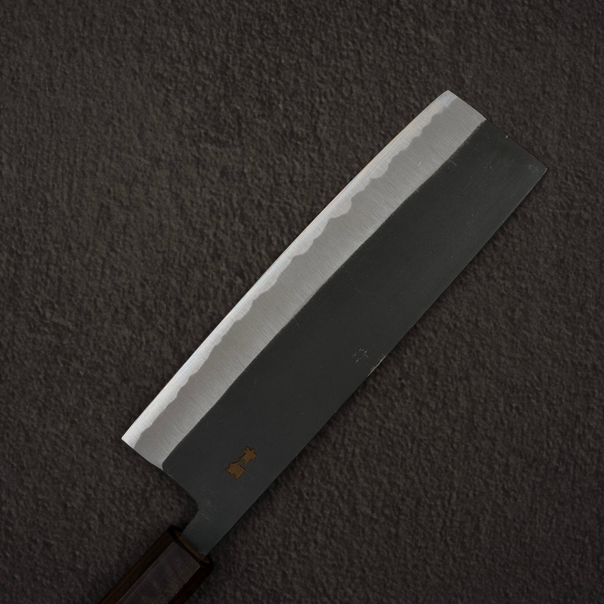 初心 青鷺 青二鋼 黒打 菜切 165mm