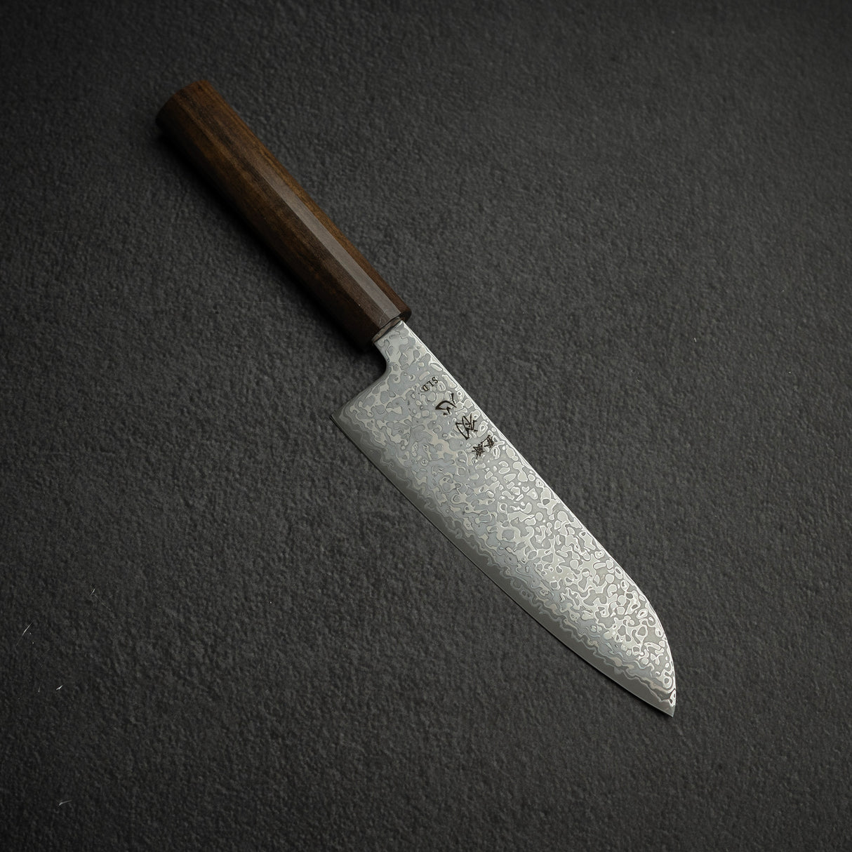 初心 光 SLD鋼 ダマスカス 三徳 170mm