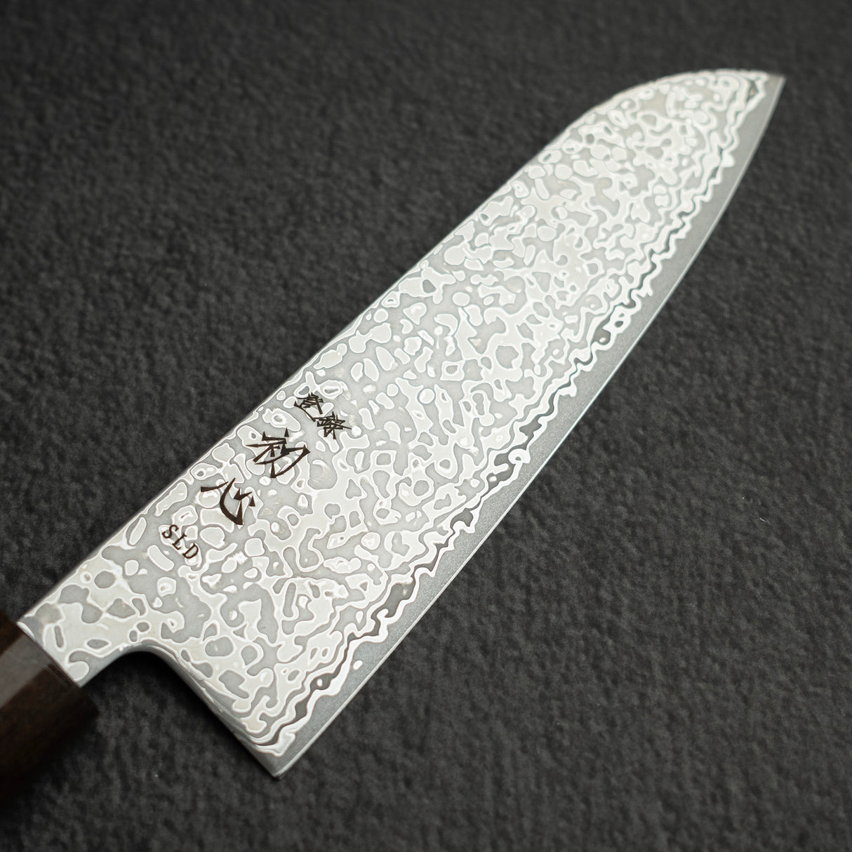 初心 光 SLD鋼 ダマスカス 三徳 170mm