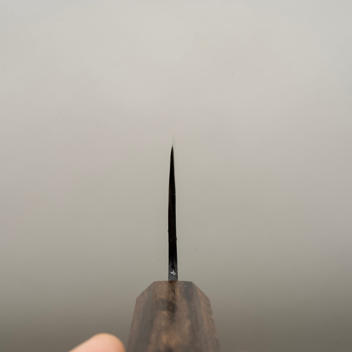 初心 黒鉄 青二鋼 黒打ち 三徳 165mm