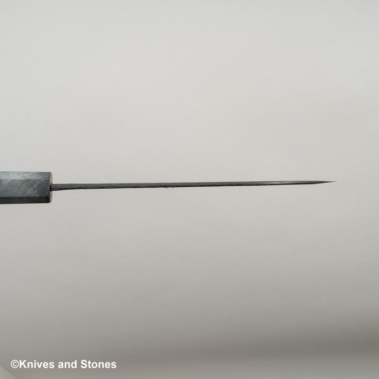 初心 x 二唐刃物鍛造所 悦び SLD鋼 銅ダマスカス 三徳 180mm