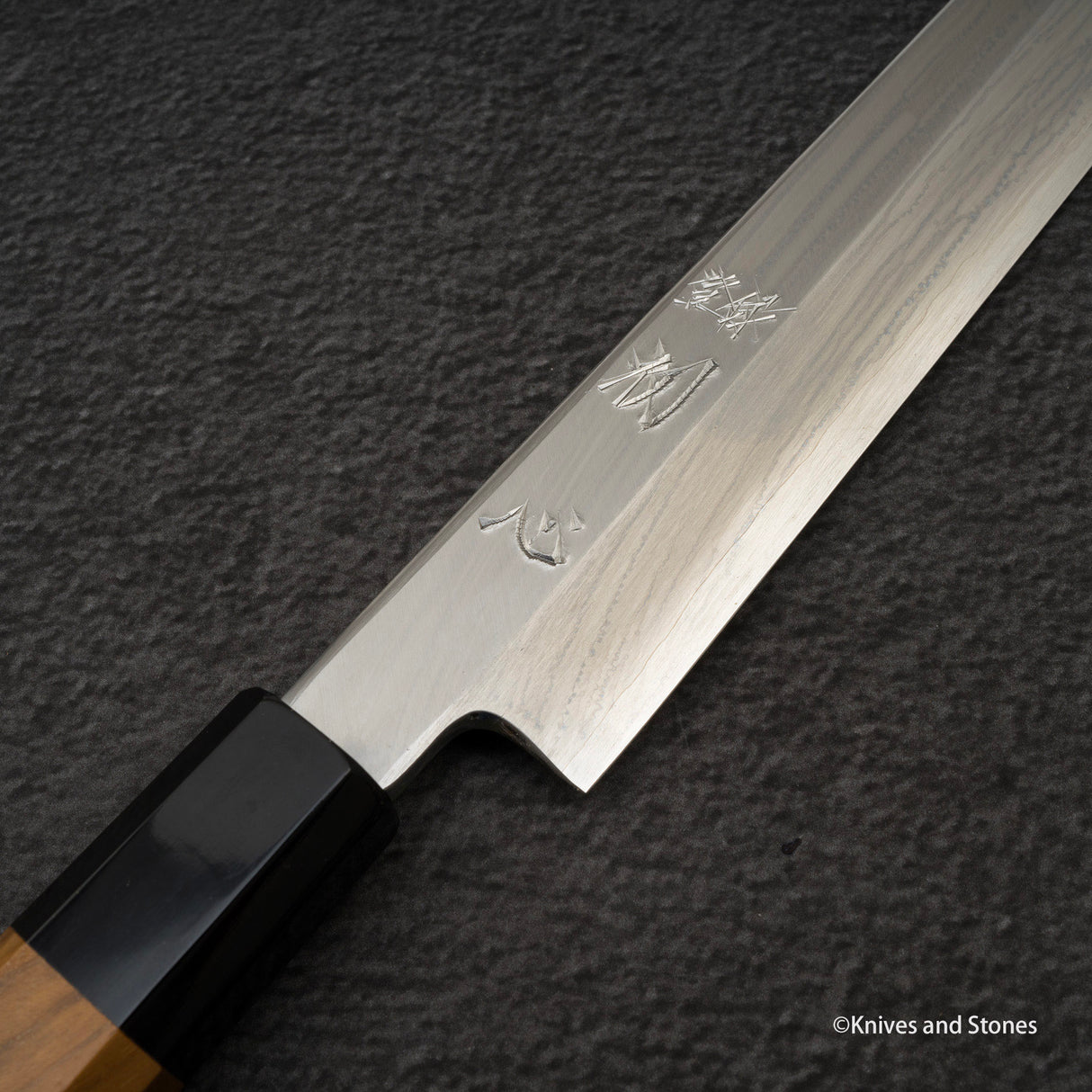 中川打刃物 銀三鋼 霞 切付柳刃 270mm