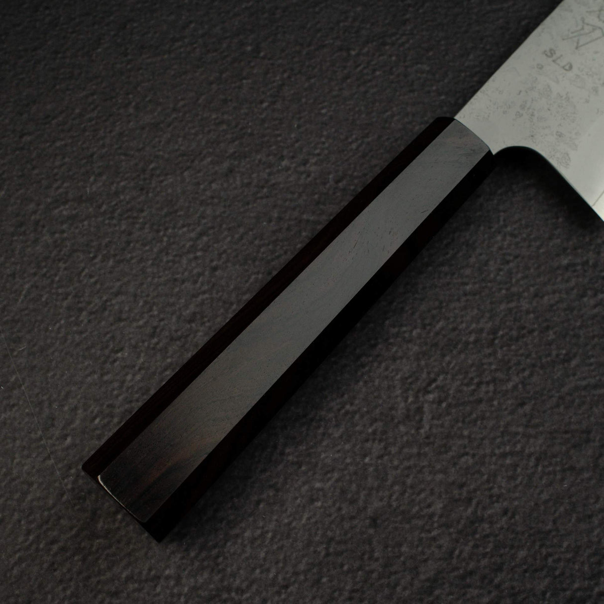 K&S Yuepo SLD Nashiji Gyuto 210mm, Ebony Handle