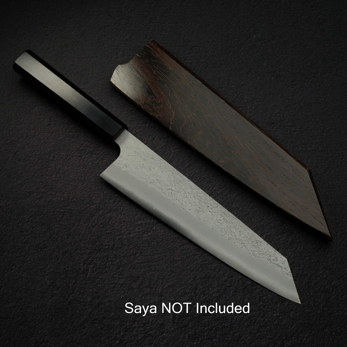 K&S Yuepo SLD Nashiji K-tip Gyuto 210mm, Ebony Handle