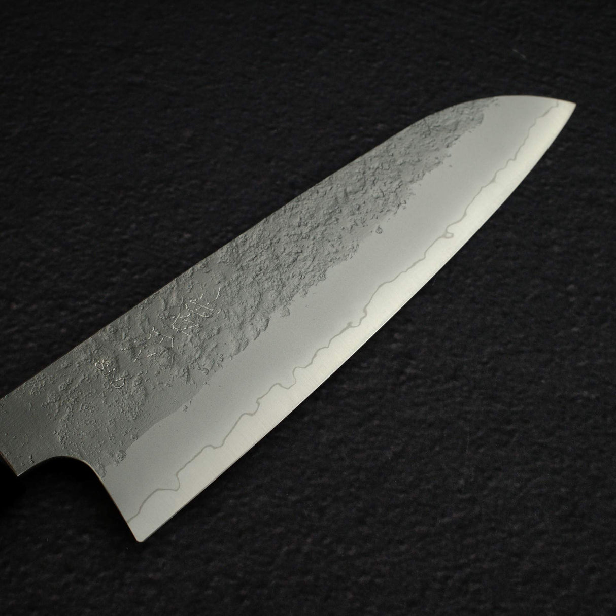 K&S Yuepo SLD Nashiji Ko-Santoku 135mm, Ebony Handle