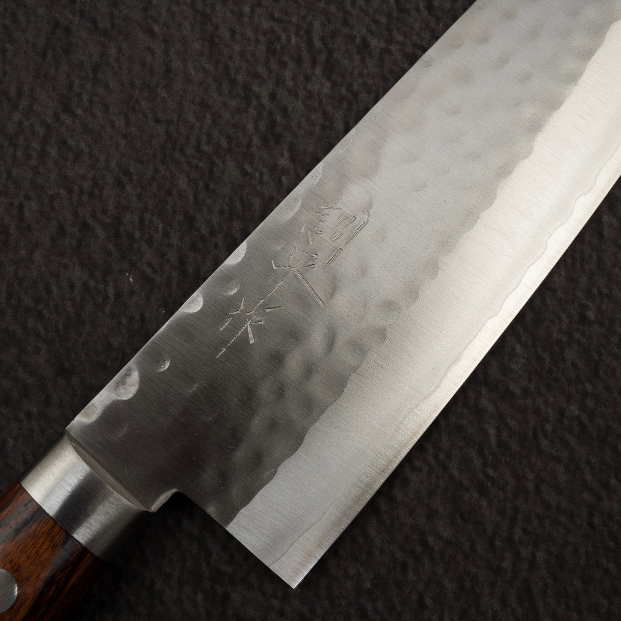 増谷打刃物 V金1号 槌目 三徳 170mm