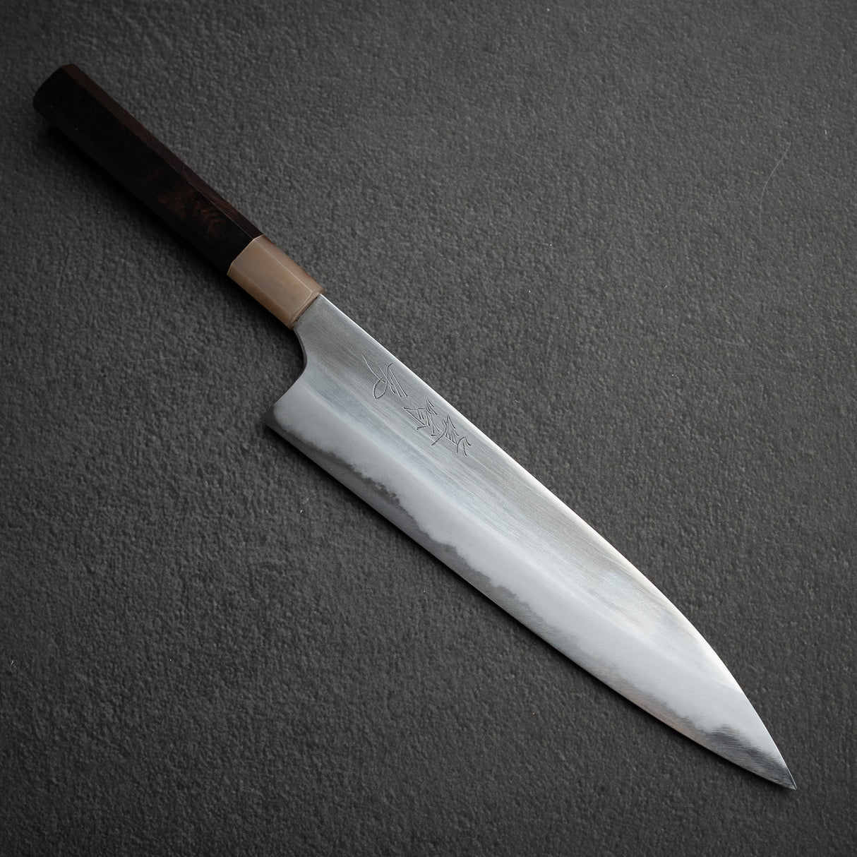 眞崎 直樹 白二鋼 磨き 牛刀 240mm