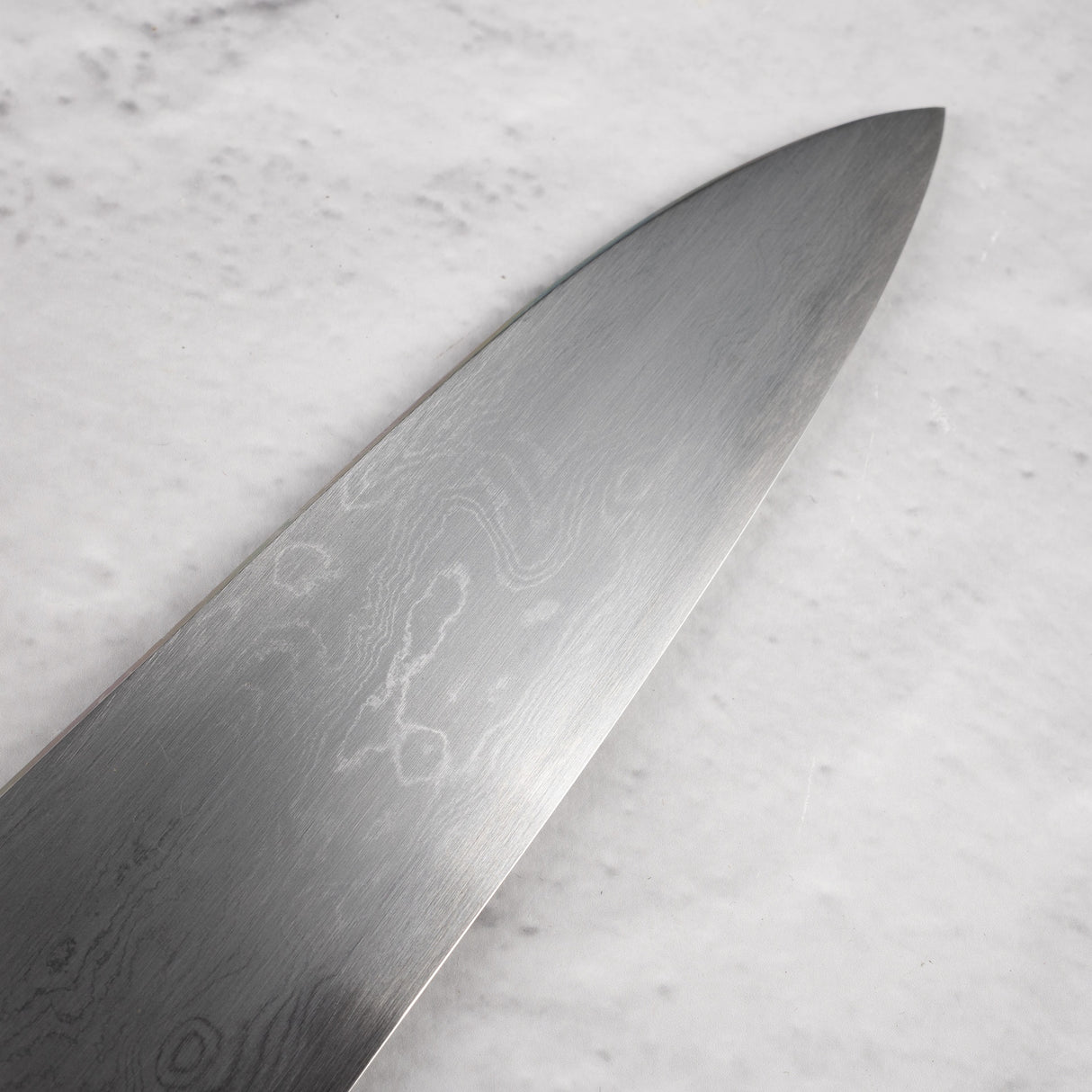 中川打刃物 青一鋼 ダマスカス 牛刀 210mm