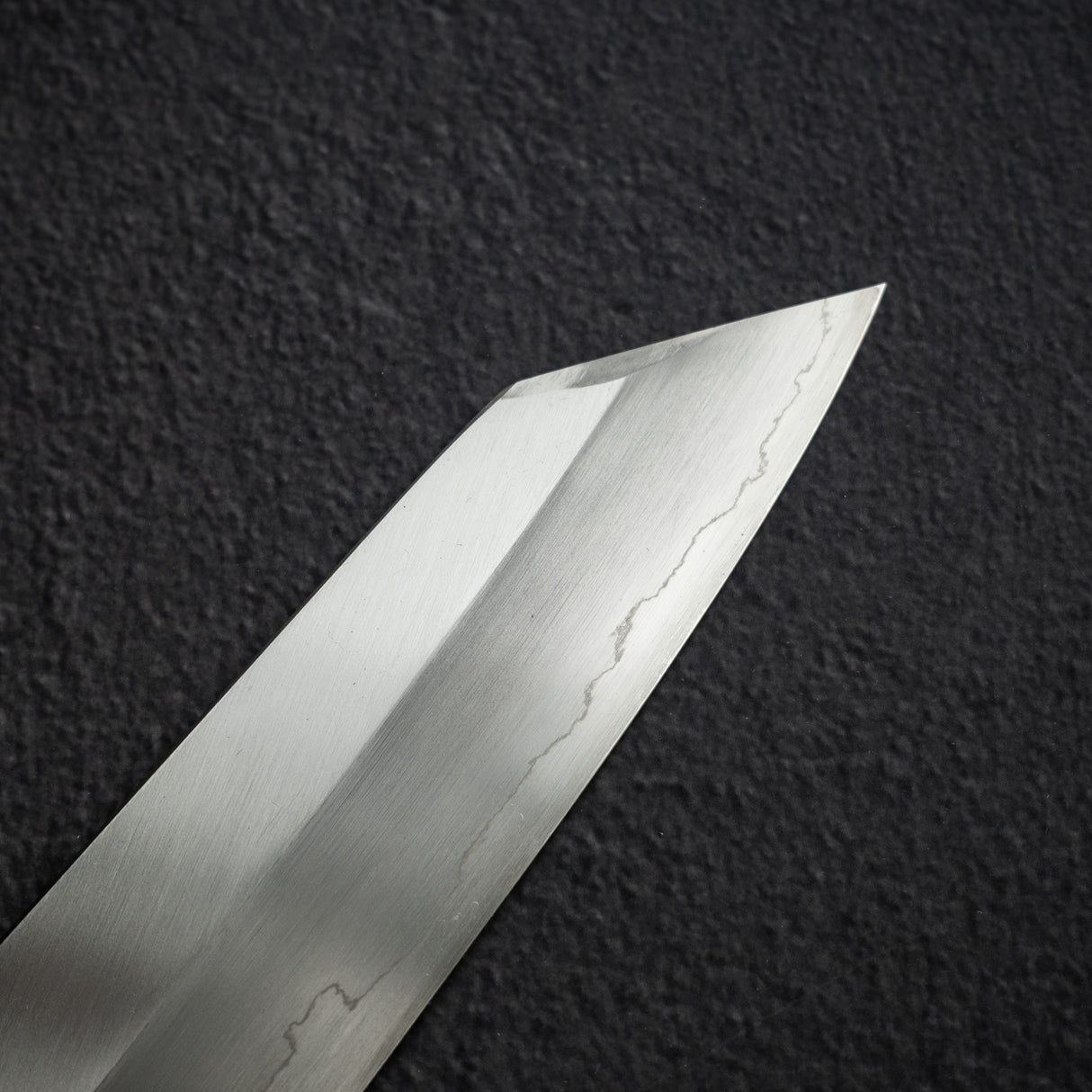 初心 x 中川打刃物 銀三鋼 ワイド鎬 切付牛刀 270mm