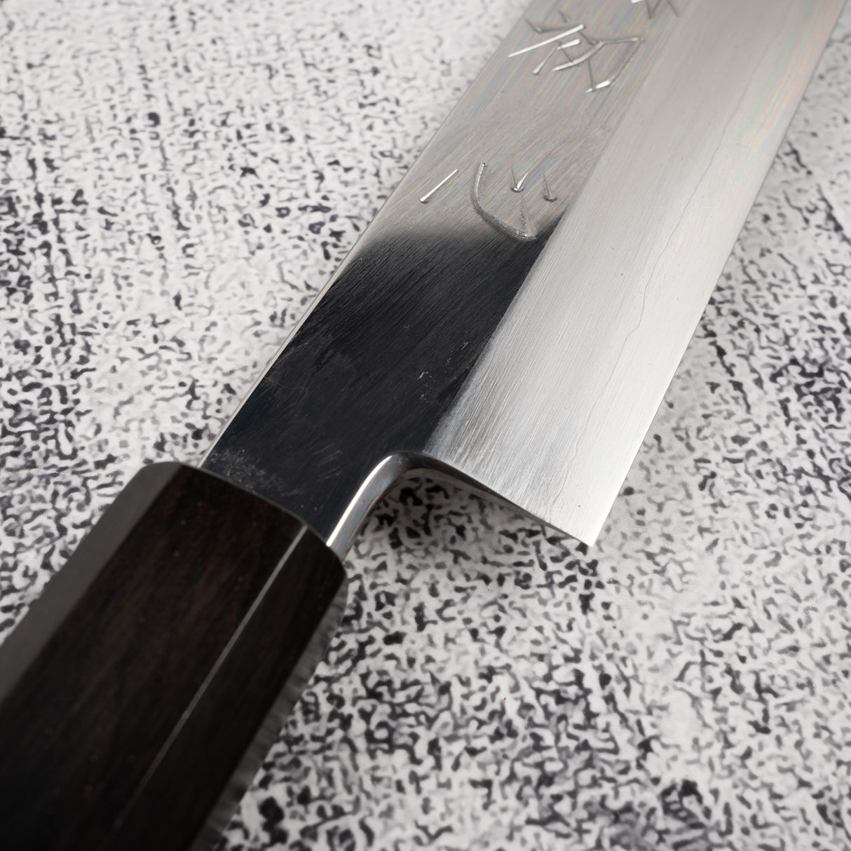 中川 銀三鋼 切付柳刃 300mm 鏡面仕上げ