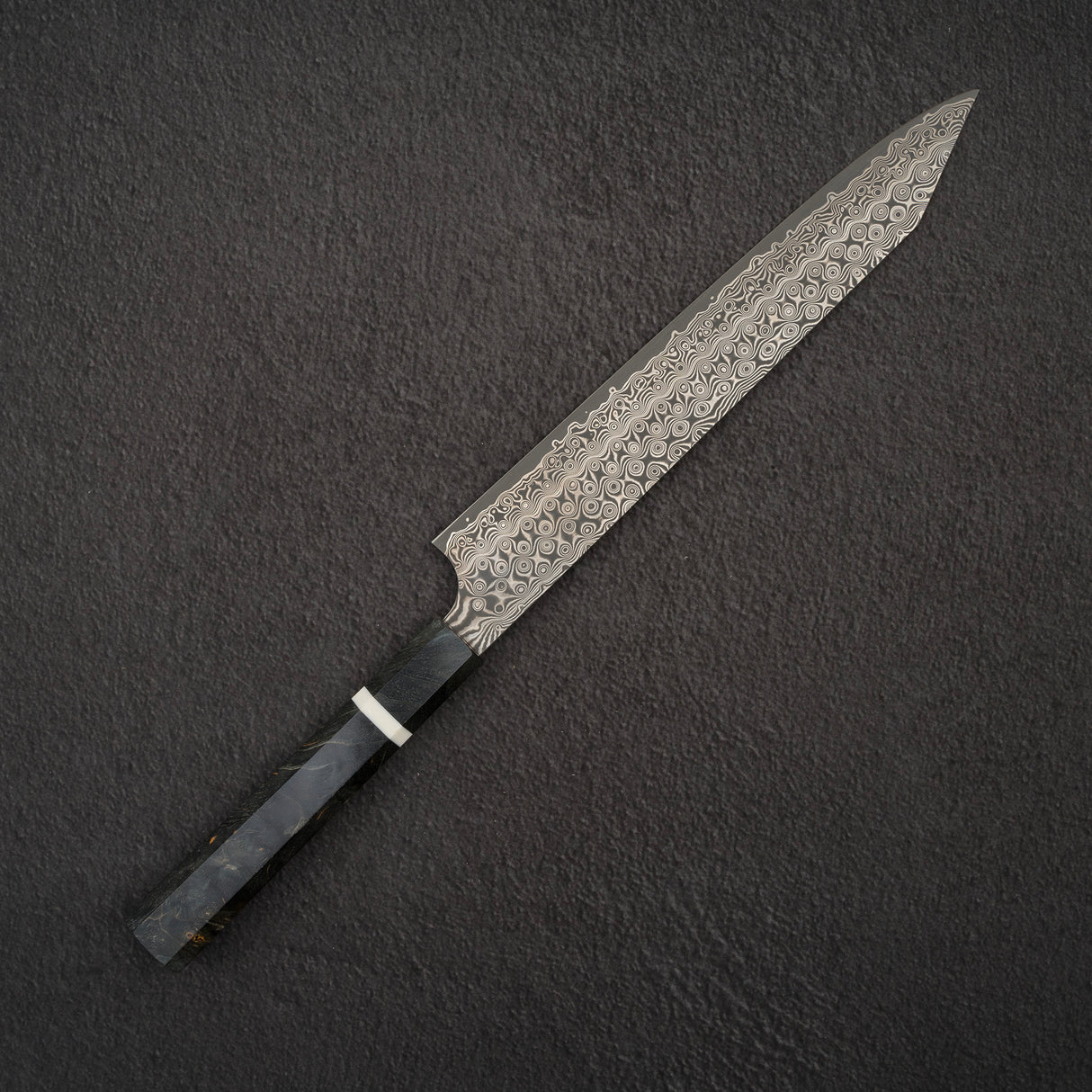 二唐刃物鍛造所 暗門 SG2 レインドロップダマスカス 切付筋引 255mm