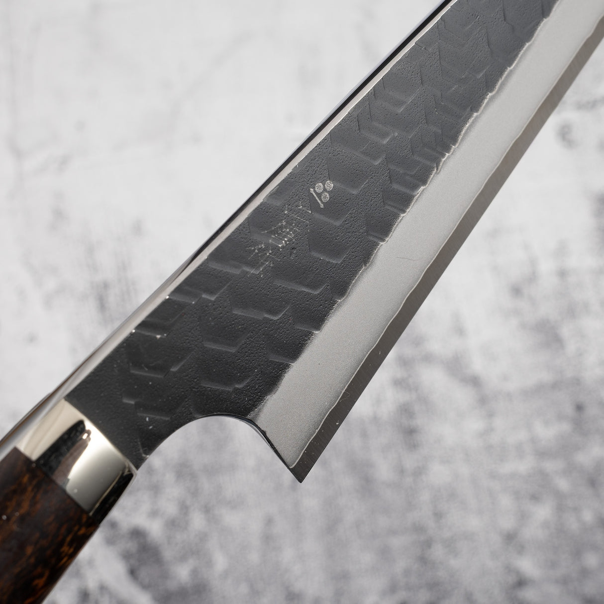 二唐刃物鍛造所 SG2 黒打ち 槌目 骨スキ 170mm
