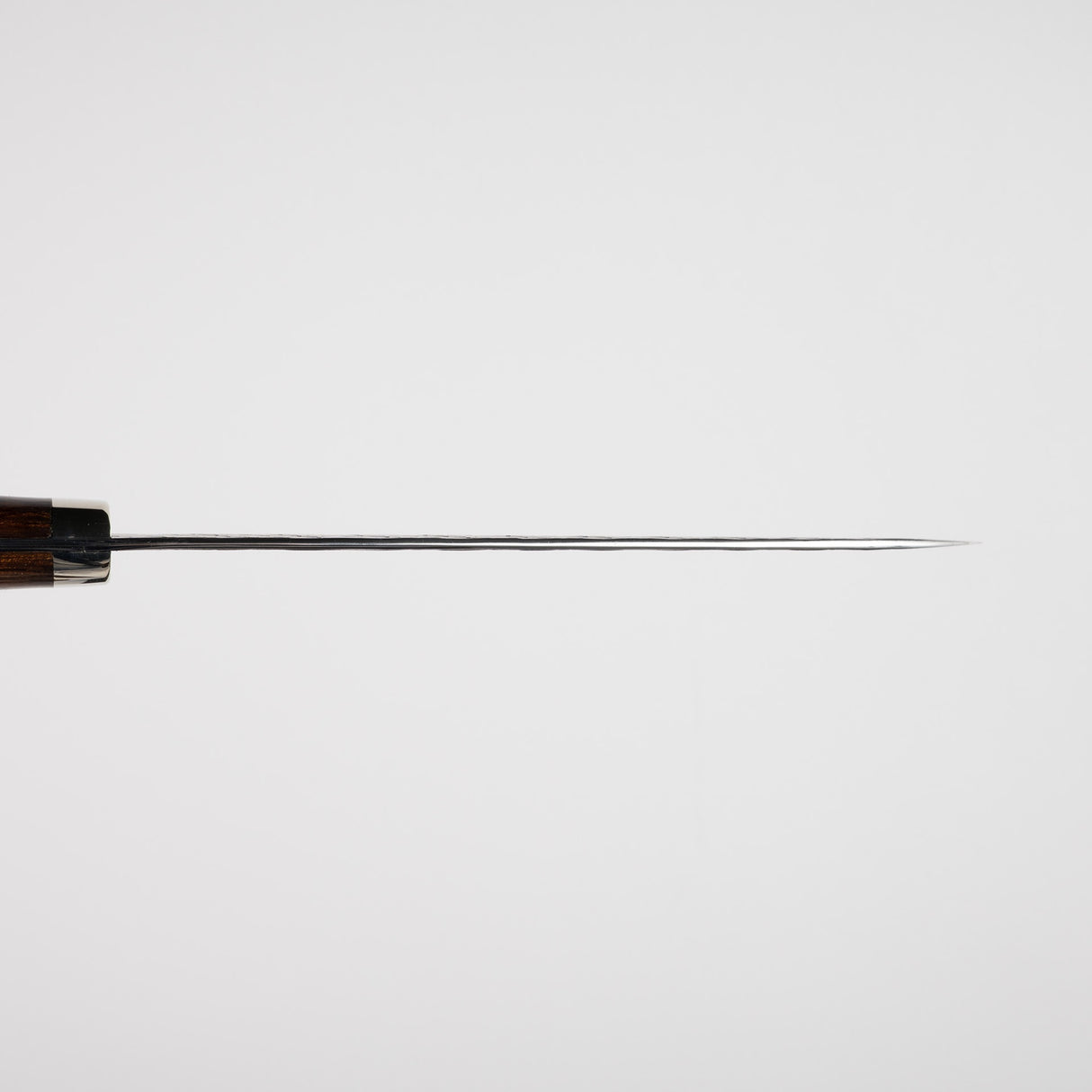 二唐刃物鍛造所 SG2 黒打ち 槌目 ペティナイフ 150mm 鞘付き
