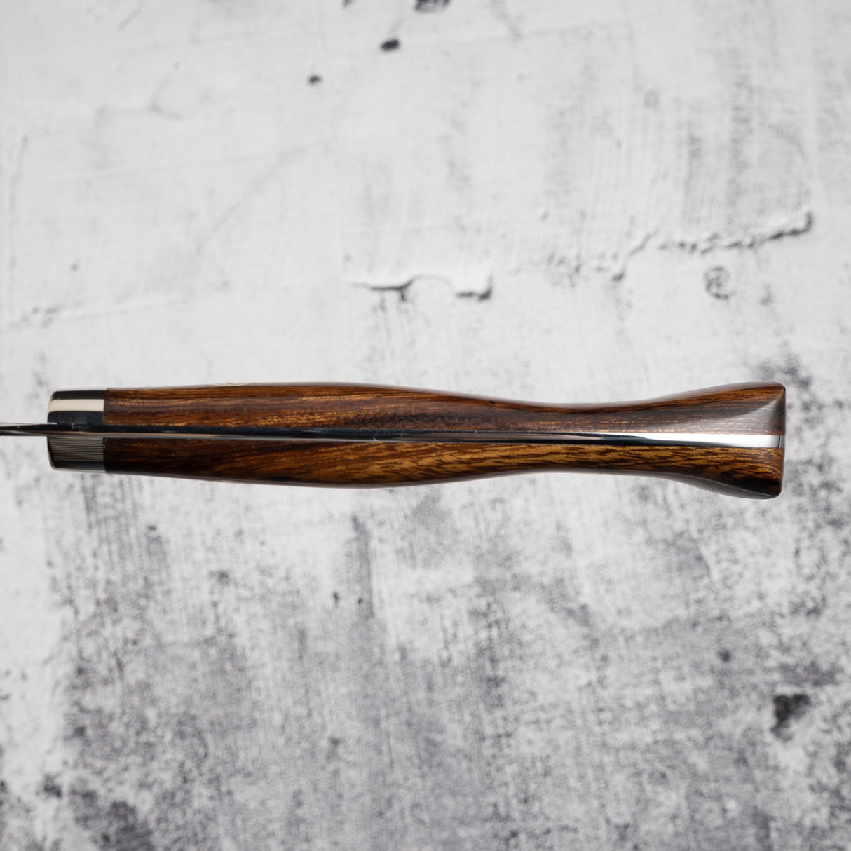 二唐刃物鍛造所 SG2 黒打ち 槌目 ペティナイフ 150mm 鞘付き