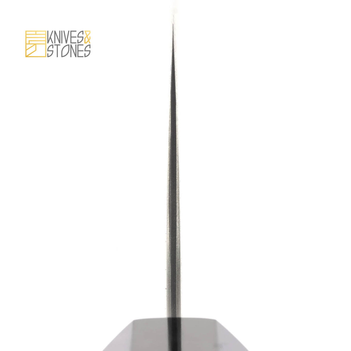 二唐刃物鍛造所 暗紋 SG2 レインドロップダマスカス 文化 180mm バーチバール柄