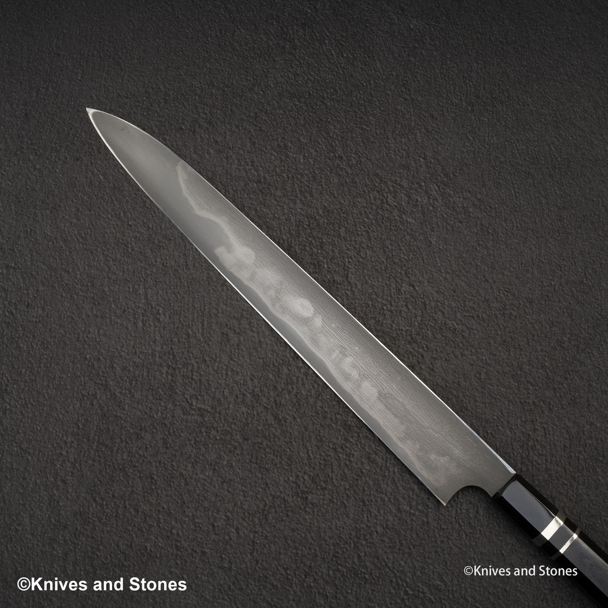 二唐刃物鍛造所 青二鋼 本焼 柳刃 330mm